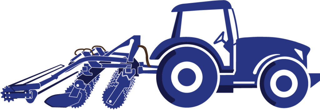 Picto tracteur déchaumeur en Cuma